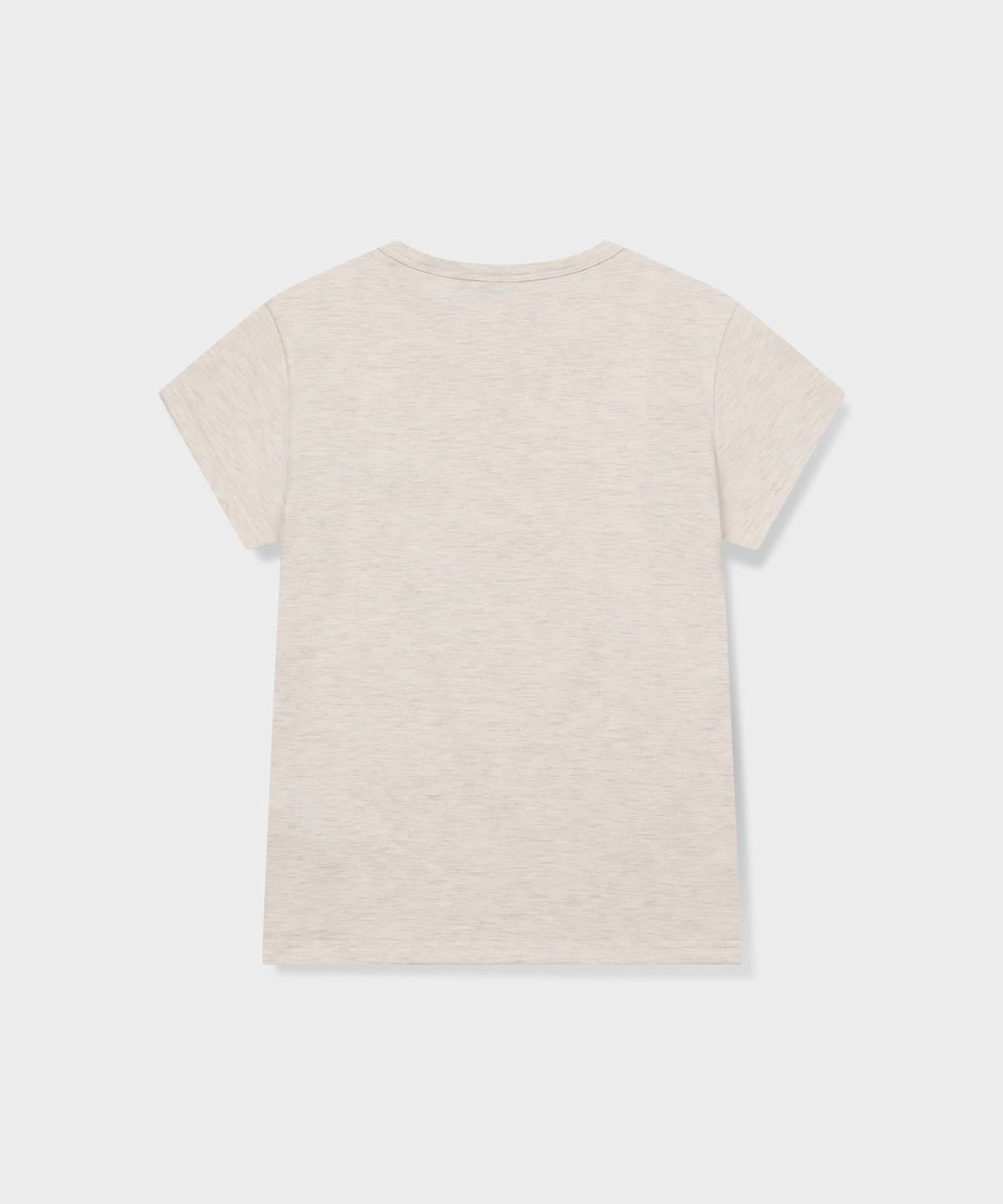 글런든(GRUNDEN) BEADED LOGO T-SHIRT (BEIGE)_G26BWJTS01