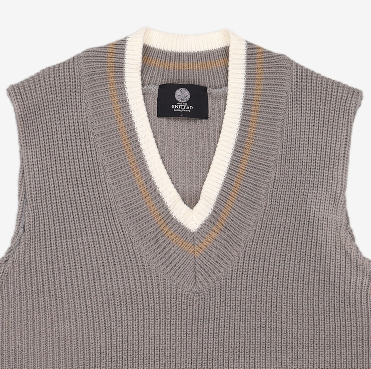 니티드(KNITTED) 베스트 L