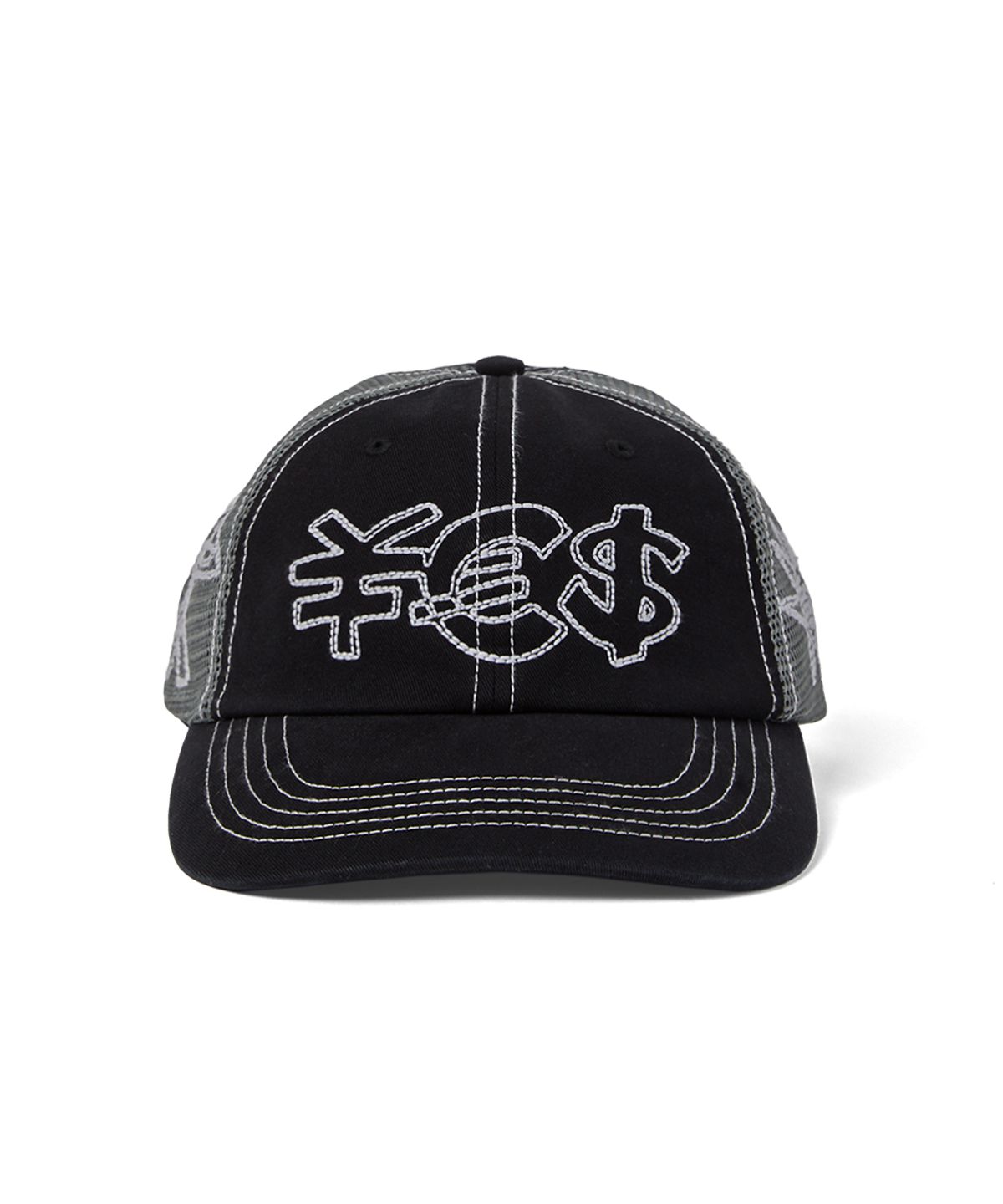 예스아이씨(YESEYESEE) Hardcore Mesh Cap Black
