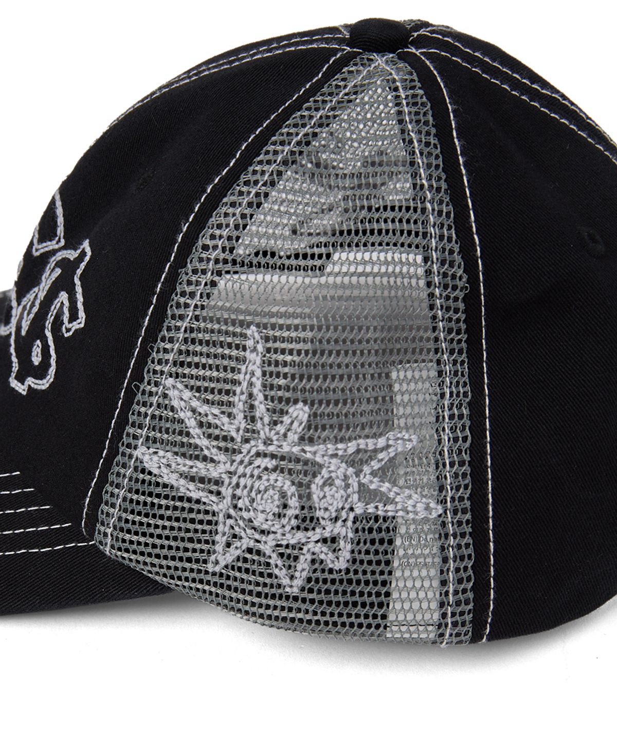 예스아이씨(YESEYESEE) Hardcore Mesh Cap Black