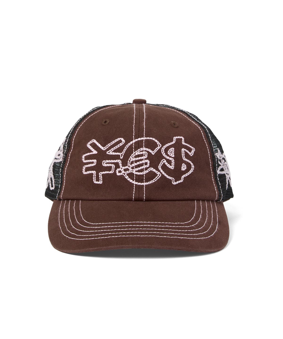 예스아이씨(YESEYESEE) Hardcore Mesh Cap Brown
