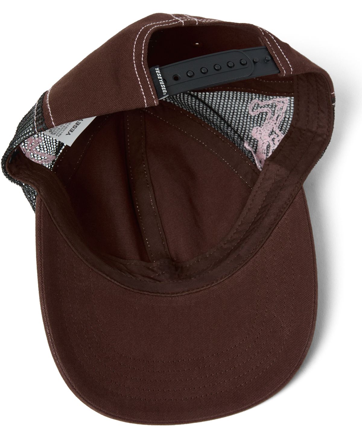 예스아이씨(YESEYESEE) Hardcore Mesh Cap Brown