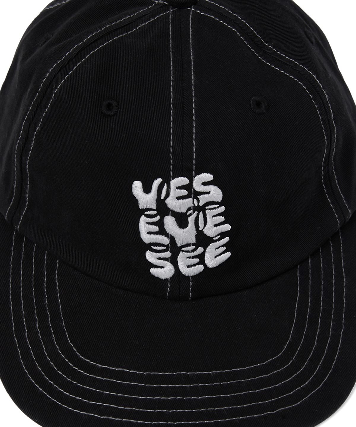 예스아이씨(YESEYESEE) C-Logo Cap Black