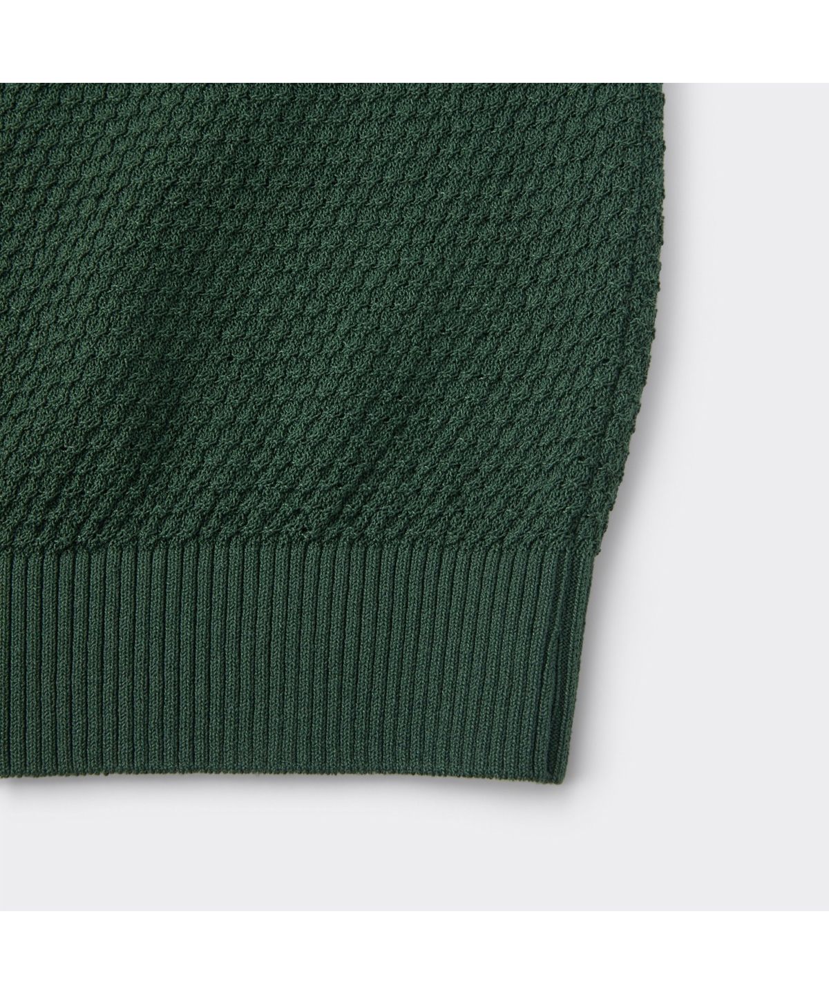 커스텀멜로우(CUSTOMELLOW) [Essentials] Khaki Texture Collar Sweater C9WAM26411KHX