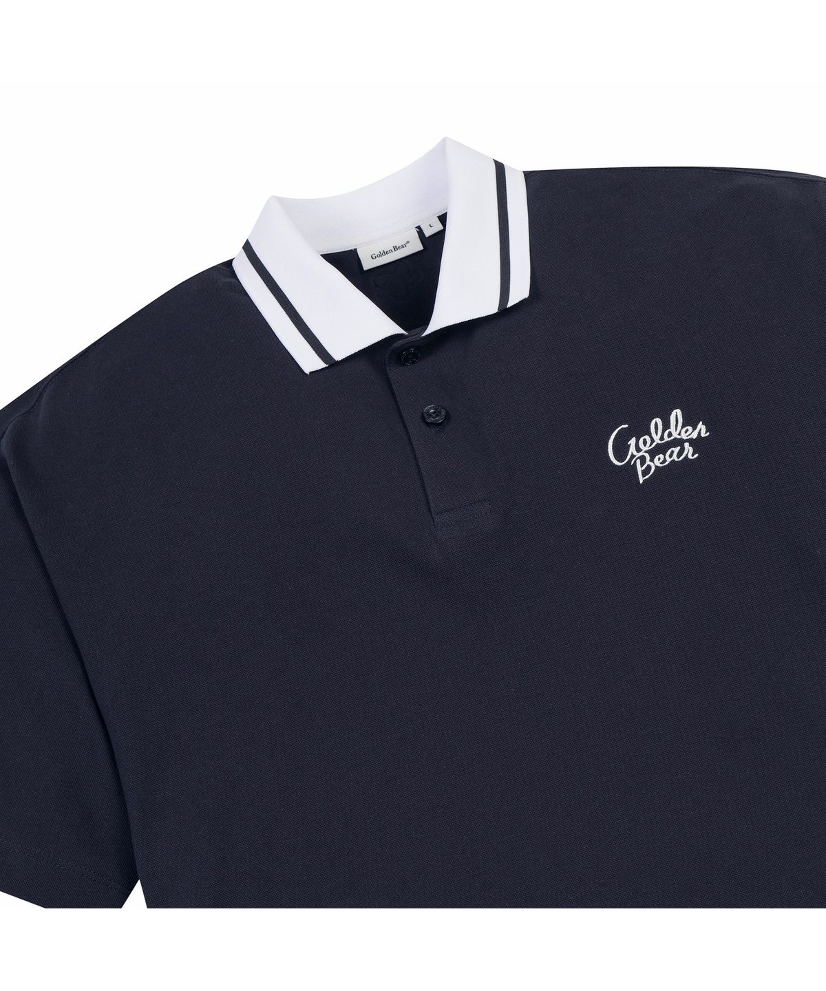 골든베어(GOLDEN BEAR) (남성) Magnolia Contrast colored Polo Collar T-shirt G4TAM26471NYX