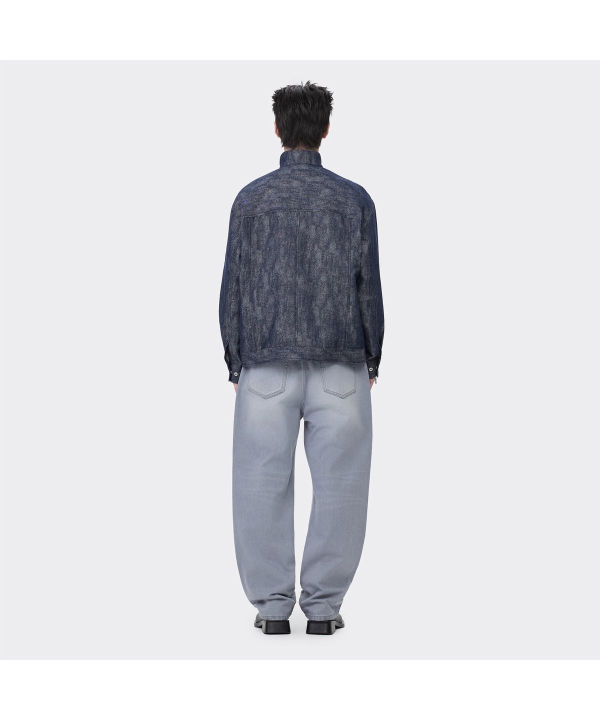 커스텀멜로우(CUSTOMELLOW) Blue Stand Collar Jacket CWJAM26302BUX