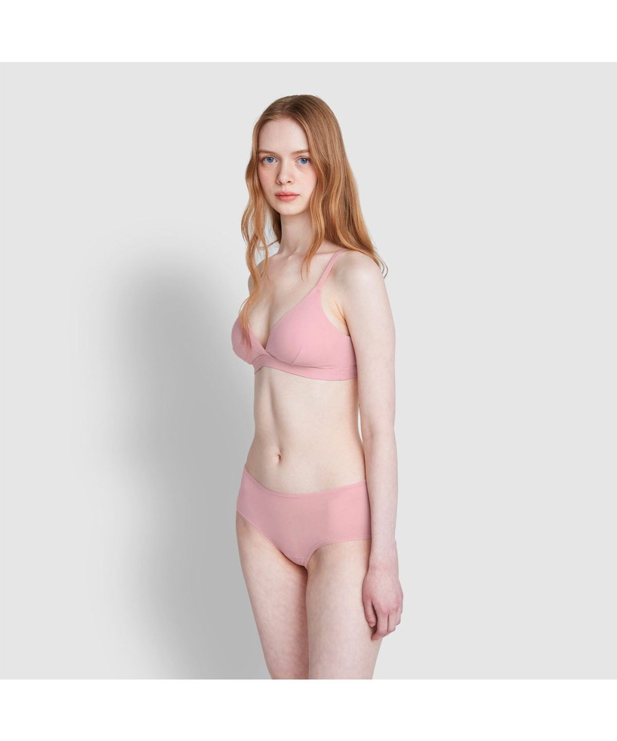 자주(JAJU) 여 720도 스트레치 버터 브라렛_핑크