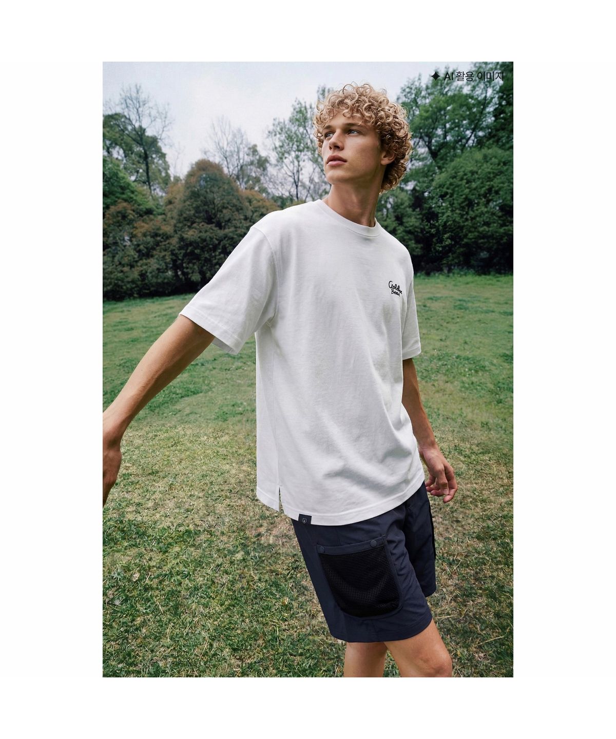 골든베어(GOLDEN BEAR) (남성) Magnolia Micro Ripstop Shorts G4PAM26411NYX