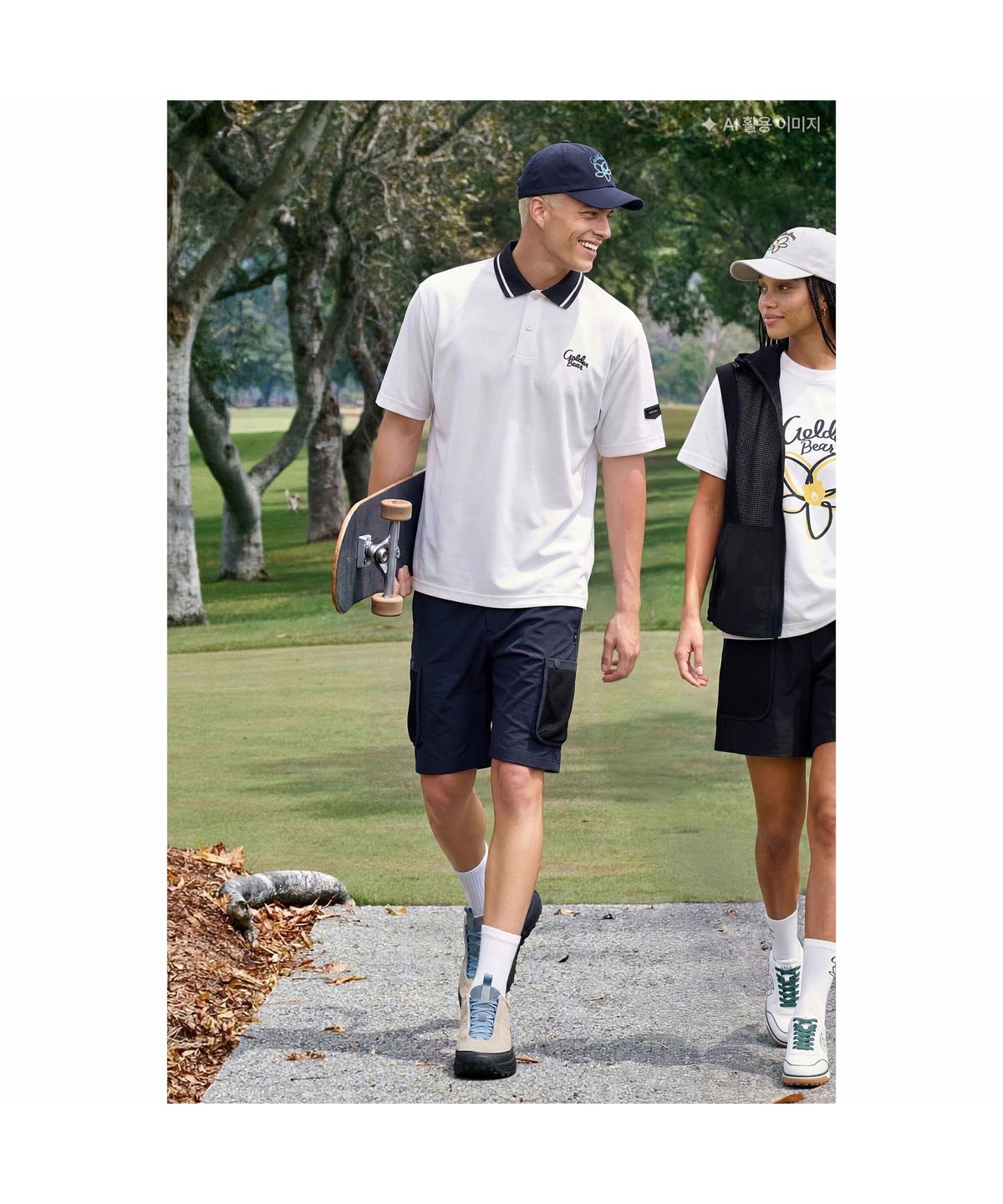 골든베어(GOLDEN BEAR) (남성) Magnolia Micro Ripstop Shorts G4PAM26411NYX