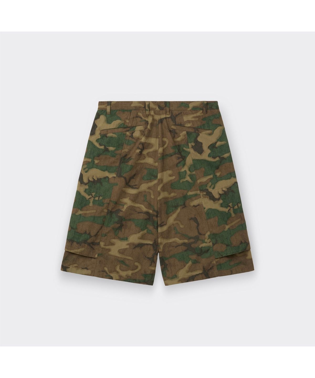 커스텀멜로우(CUSTOMELLOW) Green Camouflage BDU Shorts CWPAM26364GRX