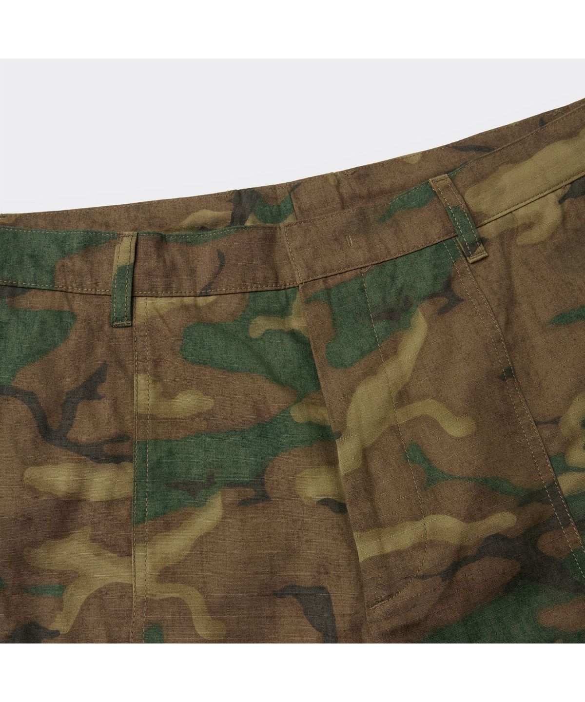 커스텀멜로우(CUSTOMELLOW) Green Camouflage BDU Shorts CWPAM26364GRX