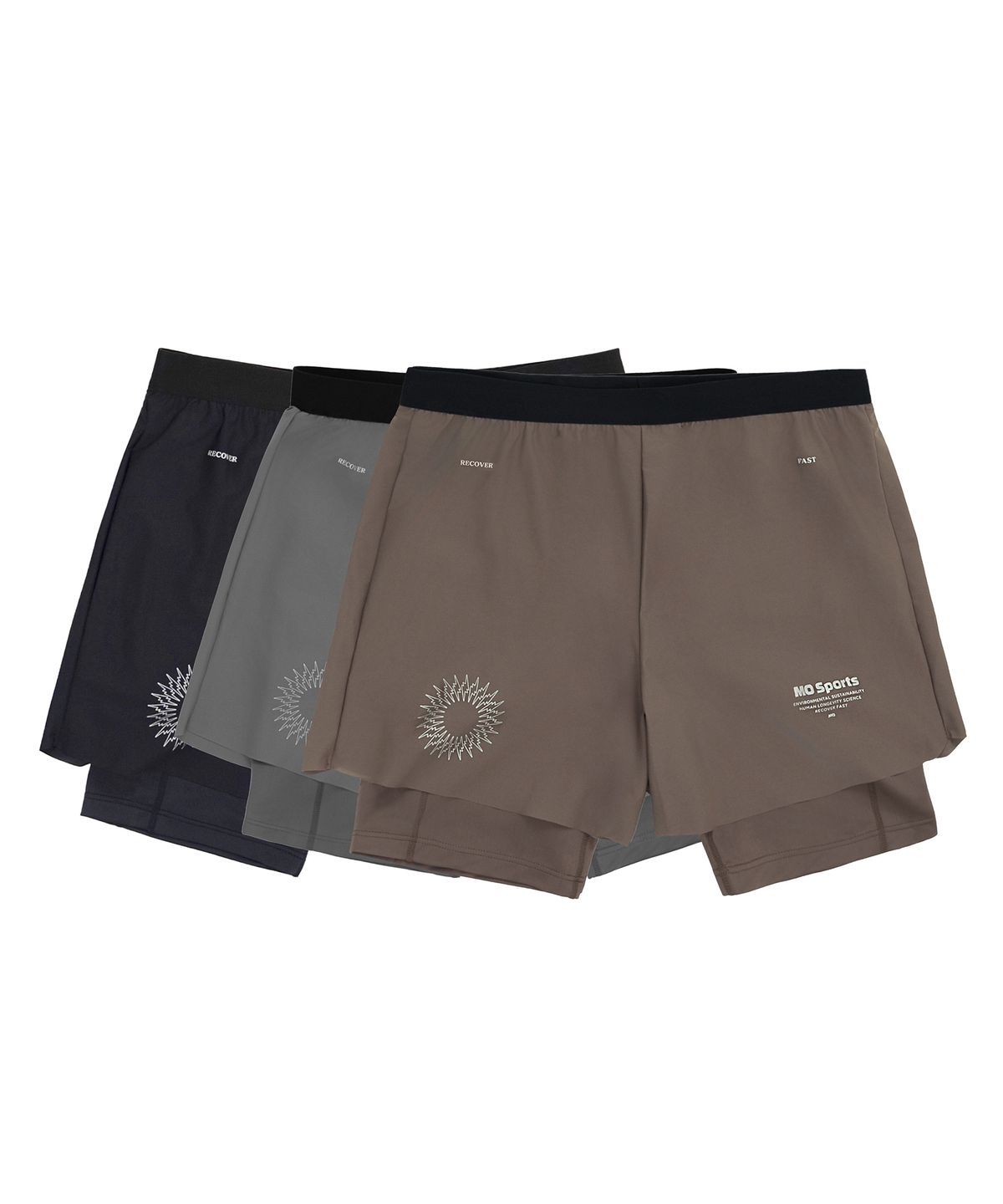 모 스포츠(MO SPORTS) 모 마인드풀 2in1 쇼츠 (Unisex)