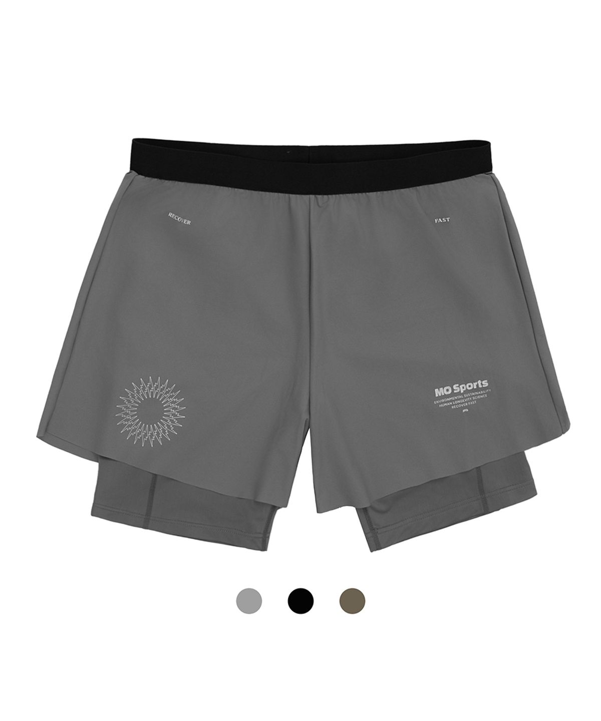 모 스포츠(MO SPORTS) 모 마인드풀 2in1 쇼츠 (Unisex)