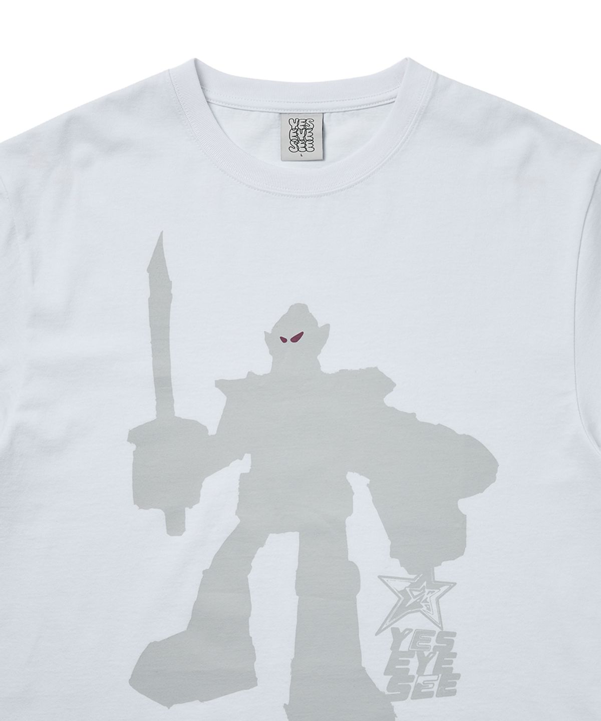 예스아이씨(YESEYESEE) Y.E.S Plamodel Tee White