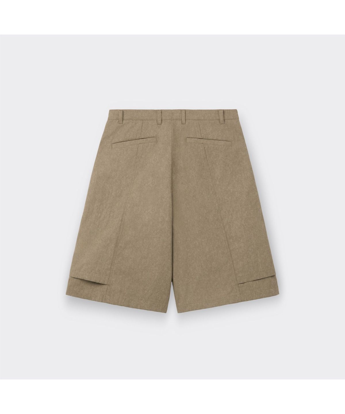 커스텀멜로우(CUSTOMELLOW) Beige Cotton BDU Shorts CWPAM26363BEX