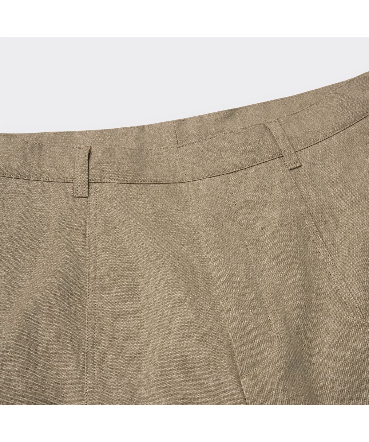 커스텀멜로우(CUSTOMELLOW) Beige Cotton BDU Shorts CWPAM26363BEX