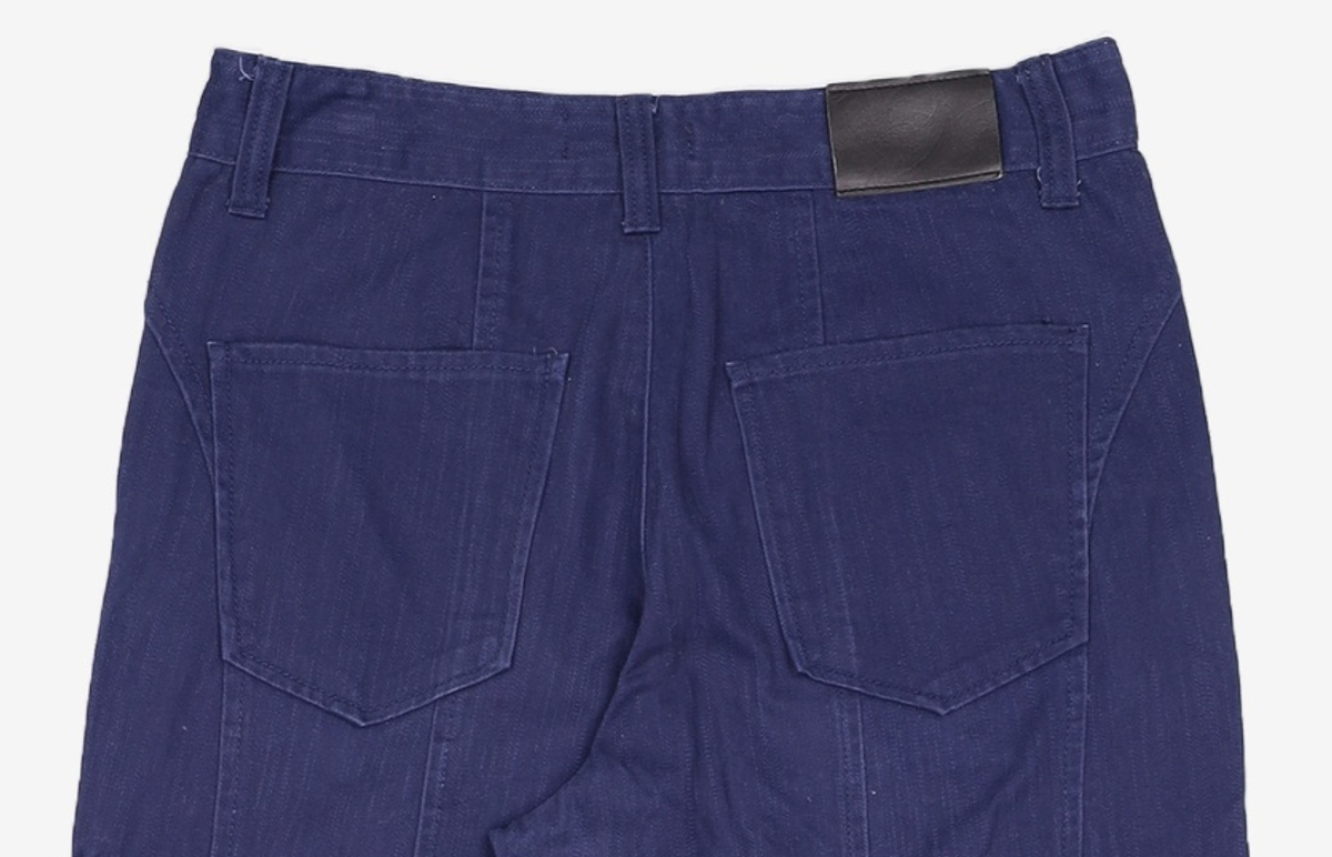 애드오프(ADDOFF) ONE POCKET IRVING WIDE CARGO PANTS NAVY 48