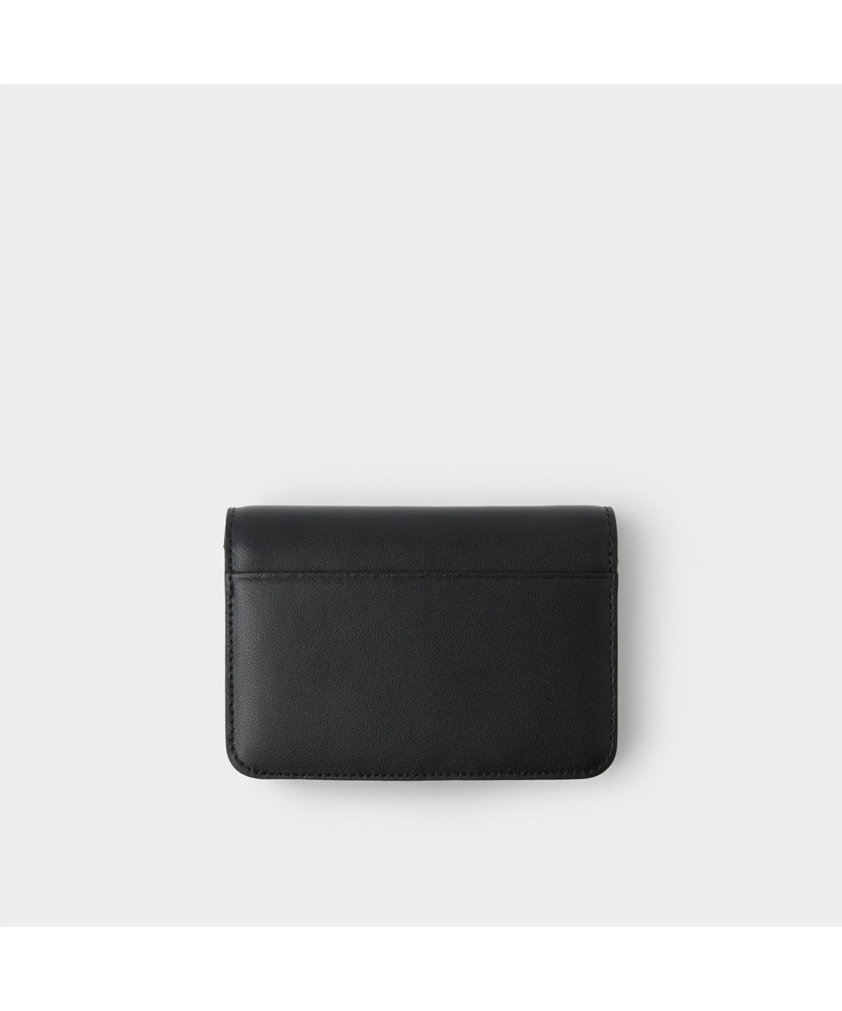 커스텀멜로우(CUSTOMELLOW) Black Leather Folded Wallet CAAAX26301BKX