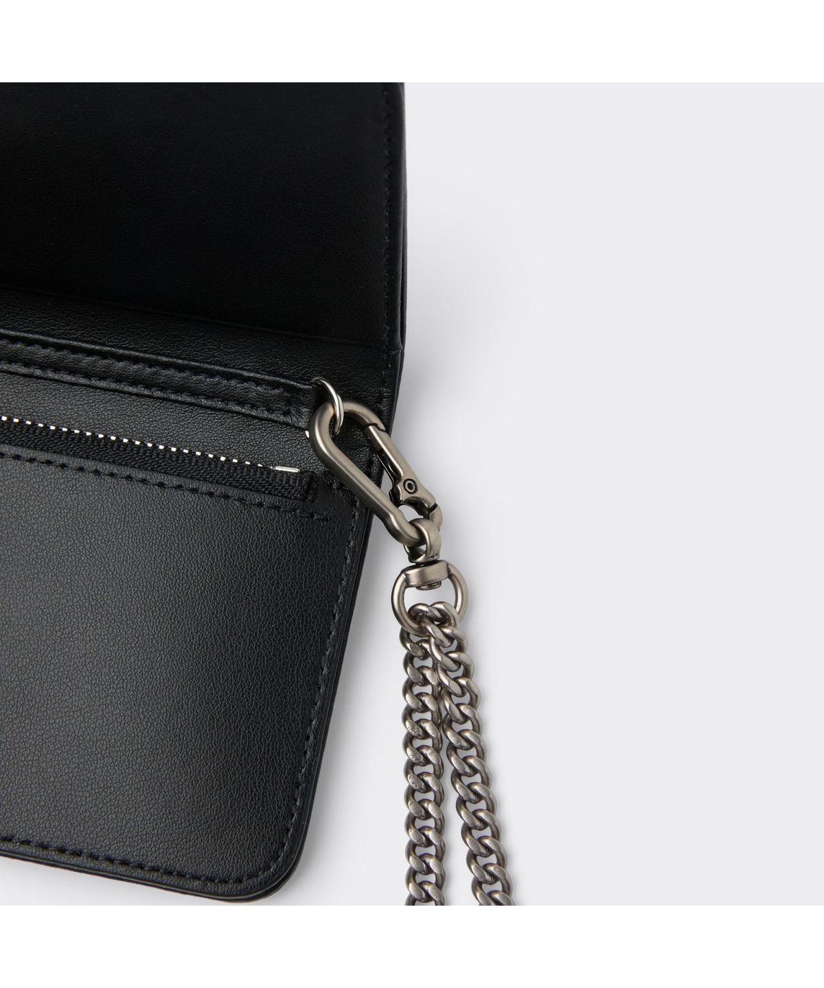 커스텀멜로우(CUSTOMELLOW) Black Leather Folded Wallet CAAAX26301BKX