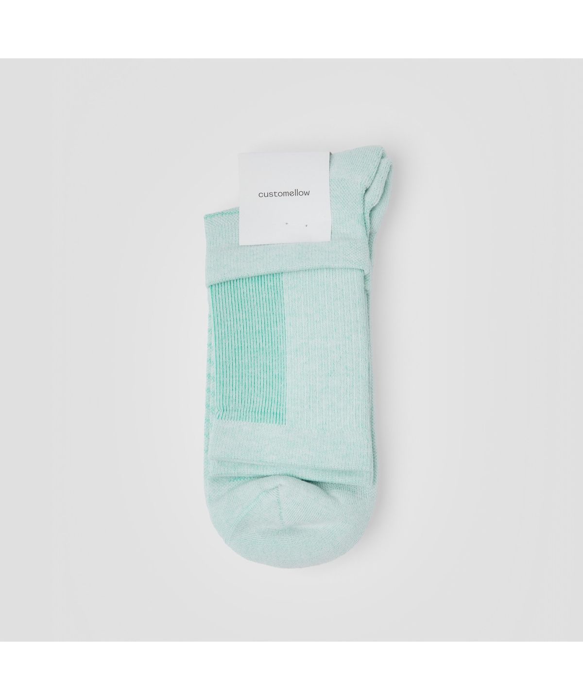 커스텀멜로우(CUSTOMELLOW) Mint Two Tone Layered Socks CALAX26109MIX