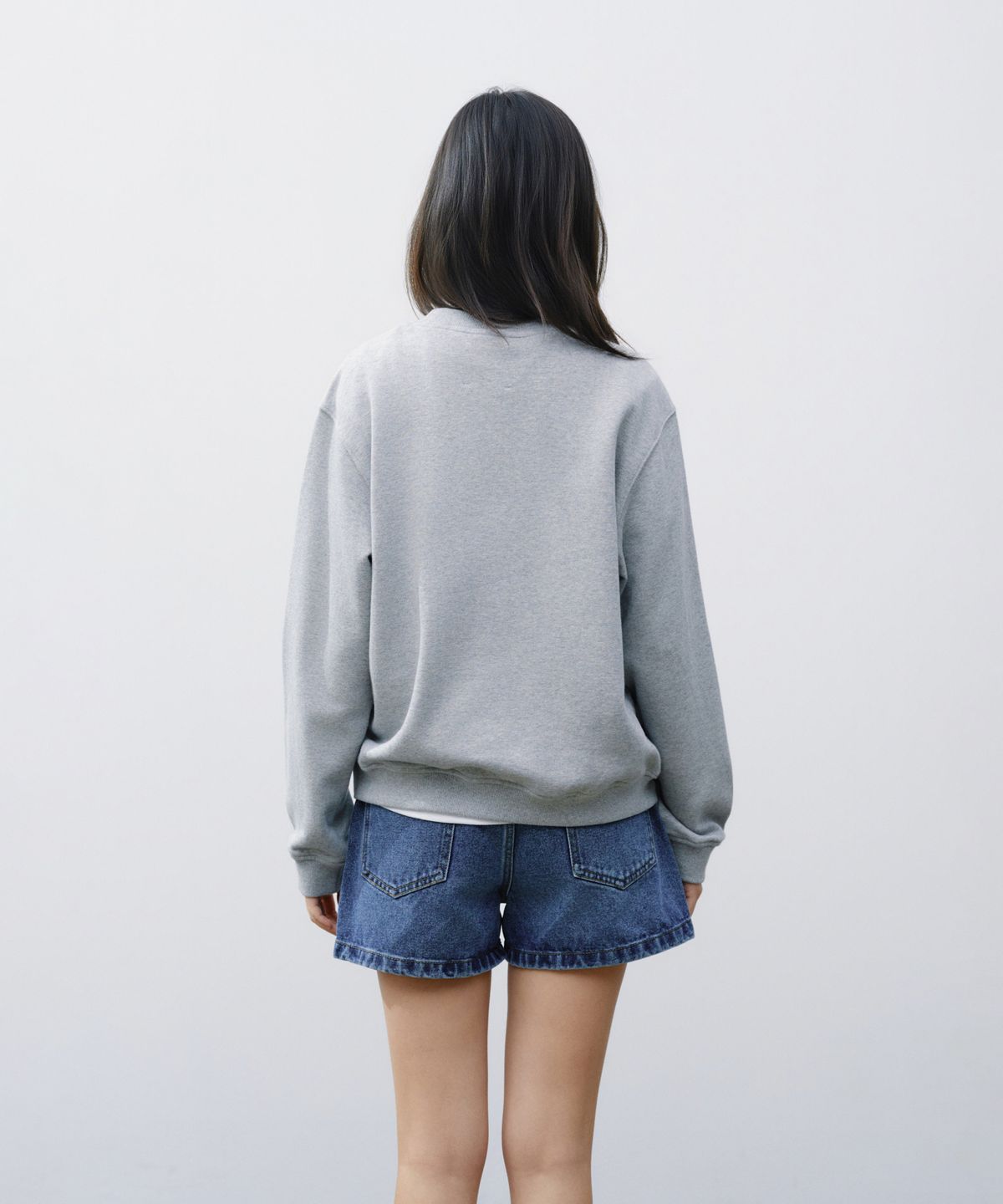 비베르데(VIIVERDE) VII 스웻셔츠 그레이