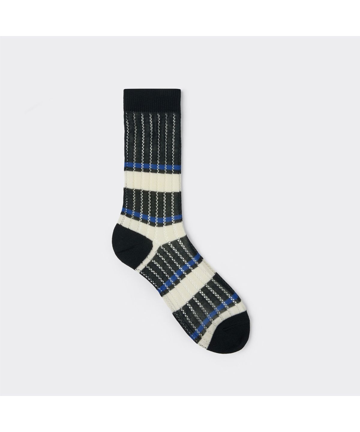 커스텀멜로우(CUSTOMELLOW) White Stripe Socks CALAX26107WHX