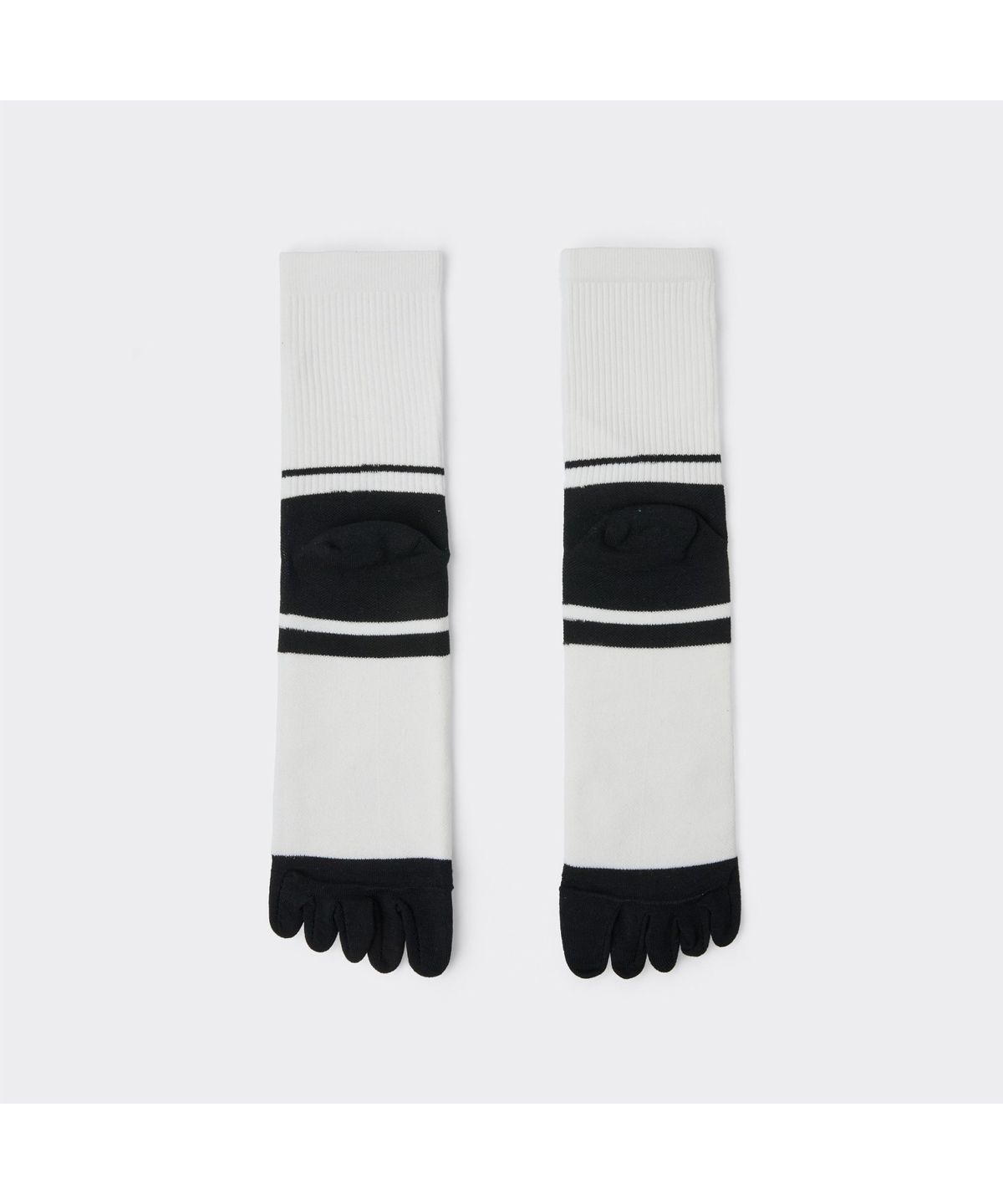 커스텀멜로우(CUSTOMELLOW) White Block Toe Socks CALAX26106WHX