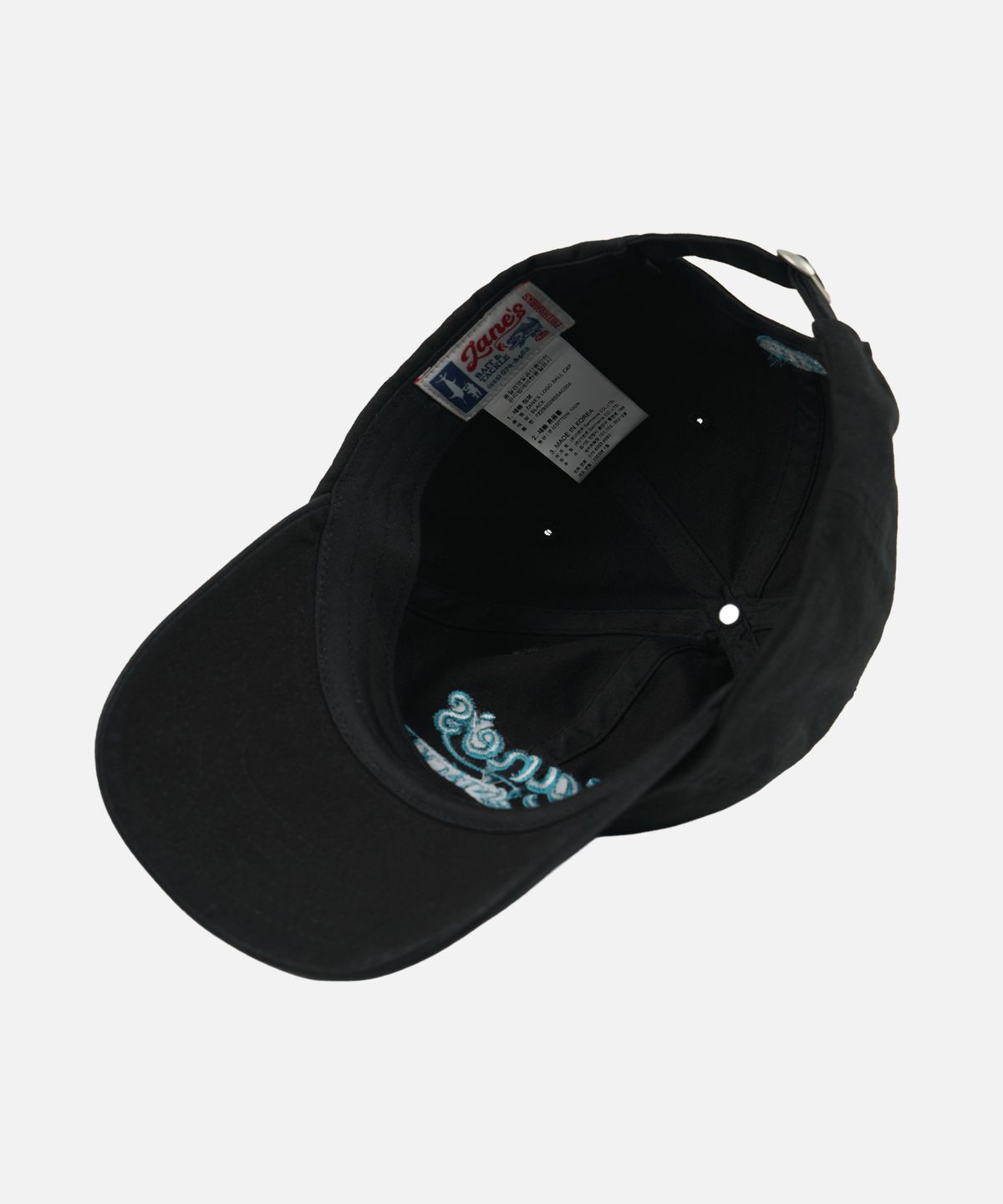 프리즘웍스(FRIZMWORKS) ZANES BAIT & TACKLE LOGO BALL CAP _ BLACK