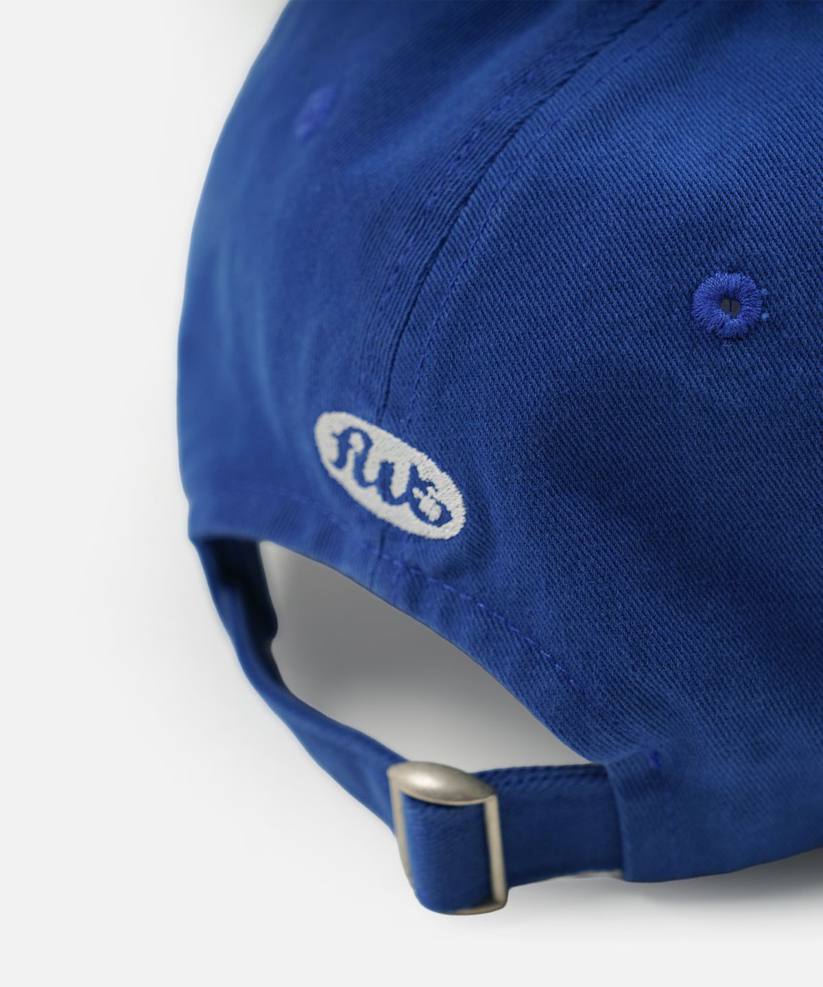 프리즘웍스(FRIZMWORKS) ZANES BAIT & TACKLE LOGO BALL CAP _ BLUE