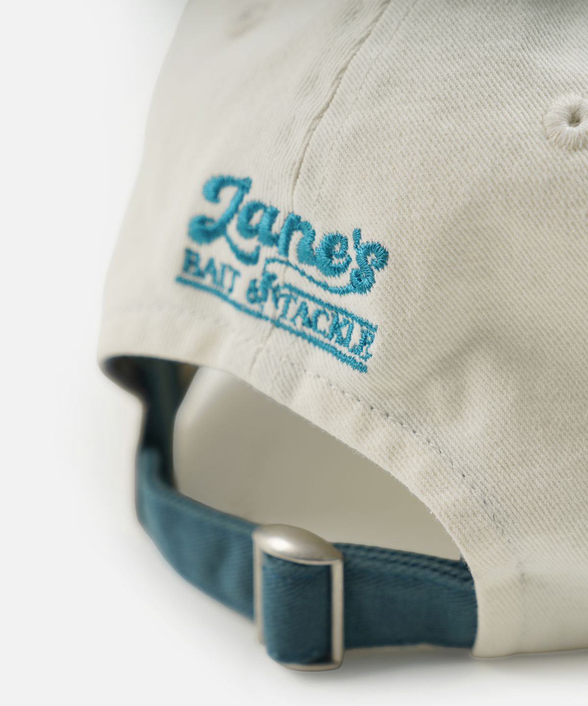 프리즘웍스(FRIZMWORKS) ZANES BAIT & TACKLE TWO TONE BALL CAP _ TEAL