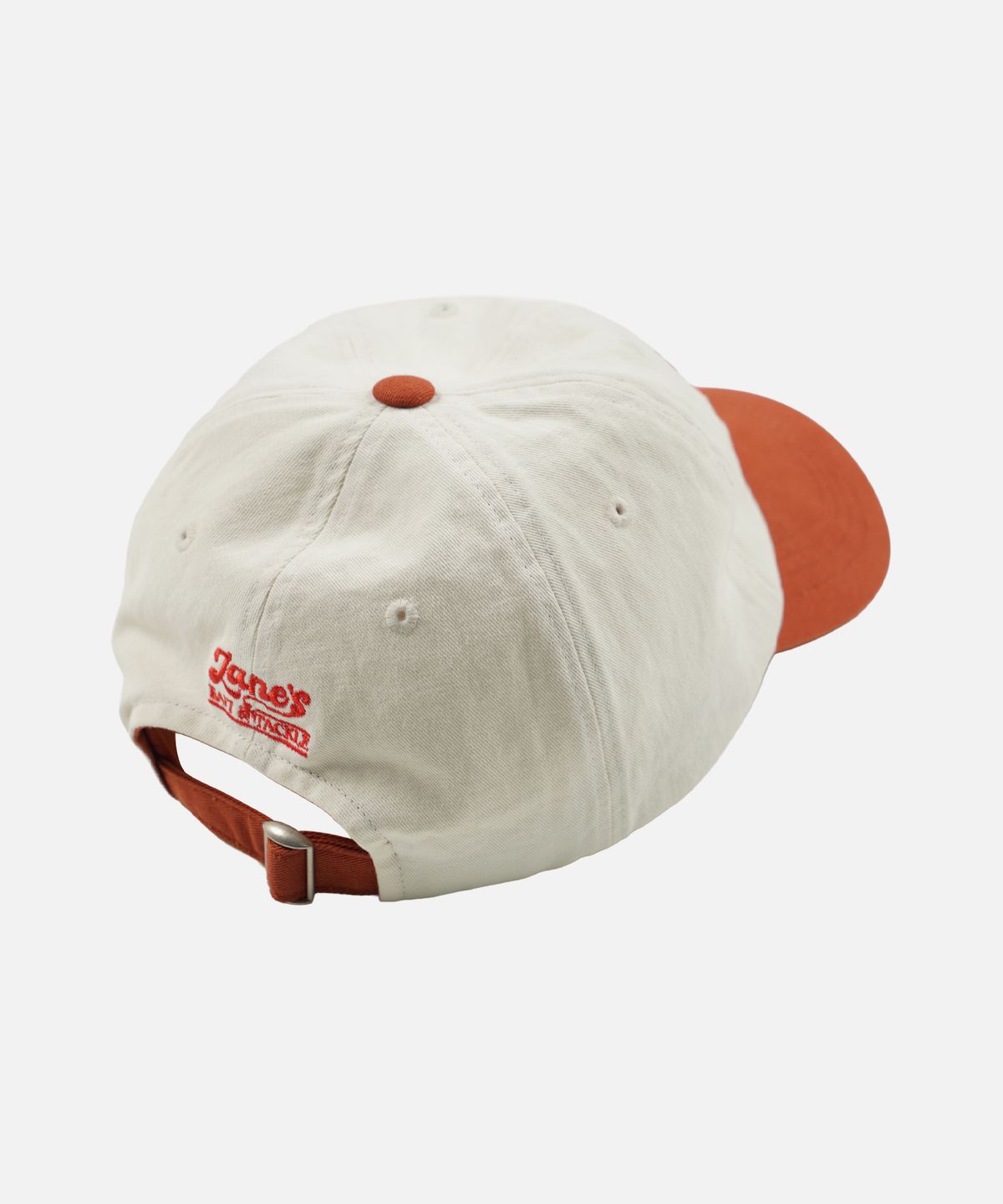 프리즘웍스(FRIZMWORKS) ZANES BAIT & TACKLE TWO TONE BALL CAP _ ORANGE