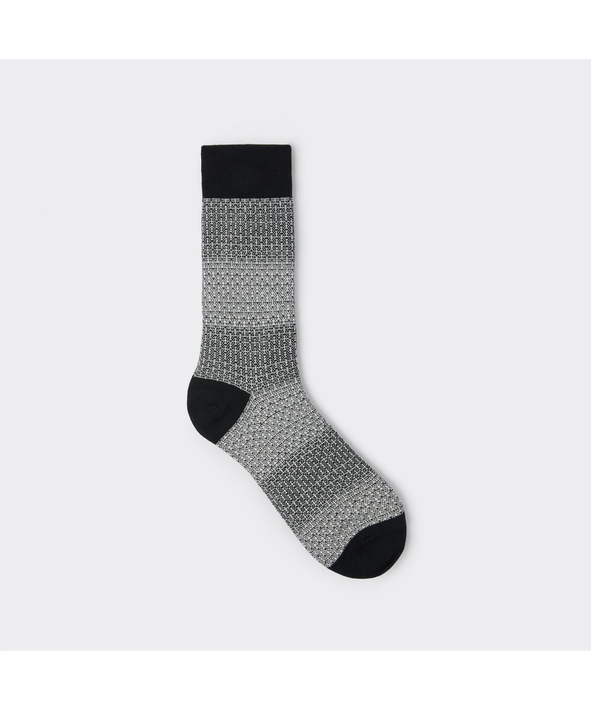 커스텀멜로우(CUSTOMELLOW) Black Gradient Socks CALAX26110BKX