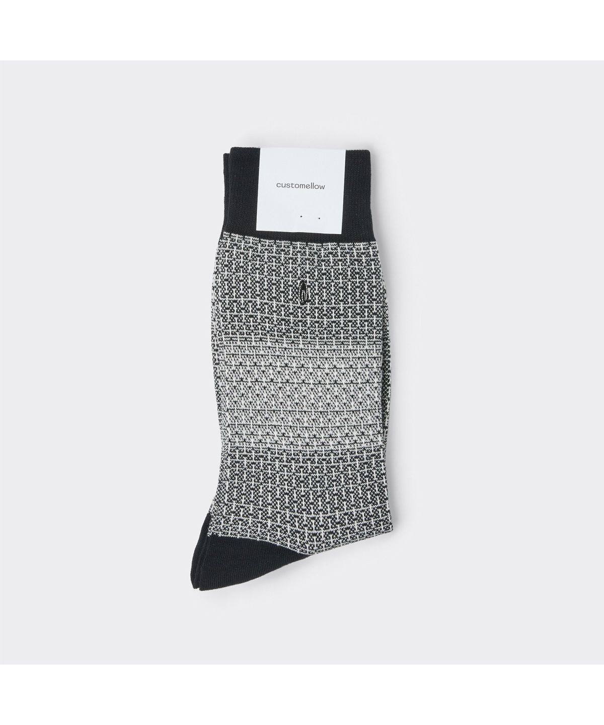 커스텀멜로우(CUSTOMELLOW) Black Gradient Socks CALAX26110BKX