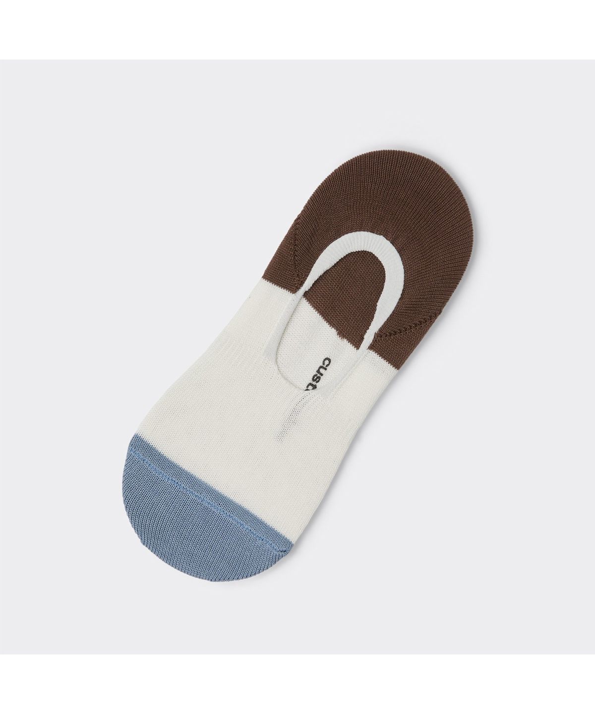 커스텀멜로우(CUSTOMELLOW) White Block Hidden Socks CALAX26203WHX