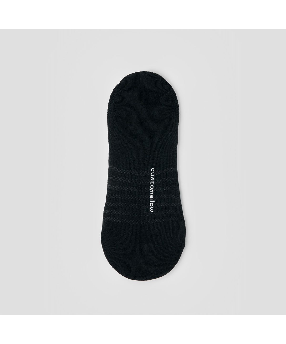 커스텀멜로우(CUSTOMELLOW) Black Hidden Socks CALAX26201BKX