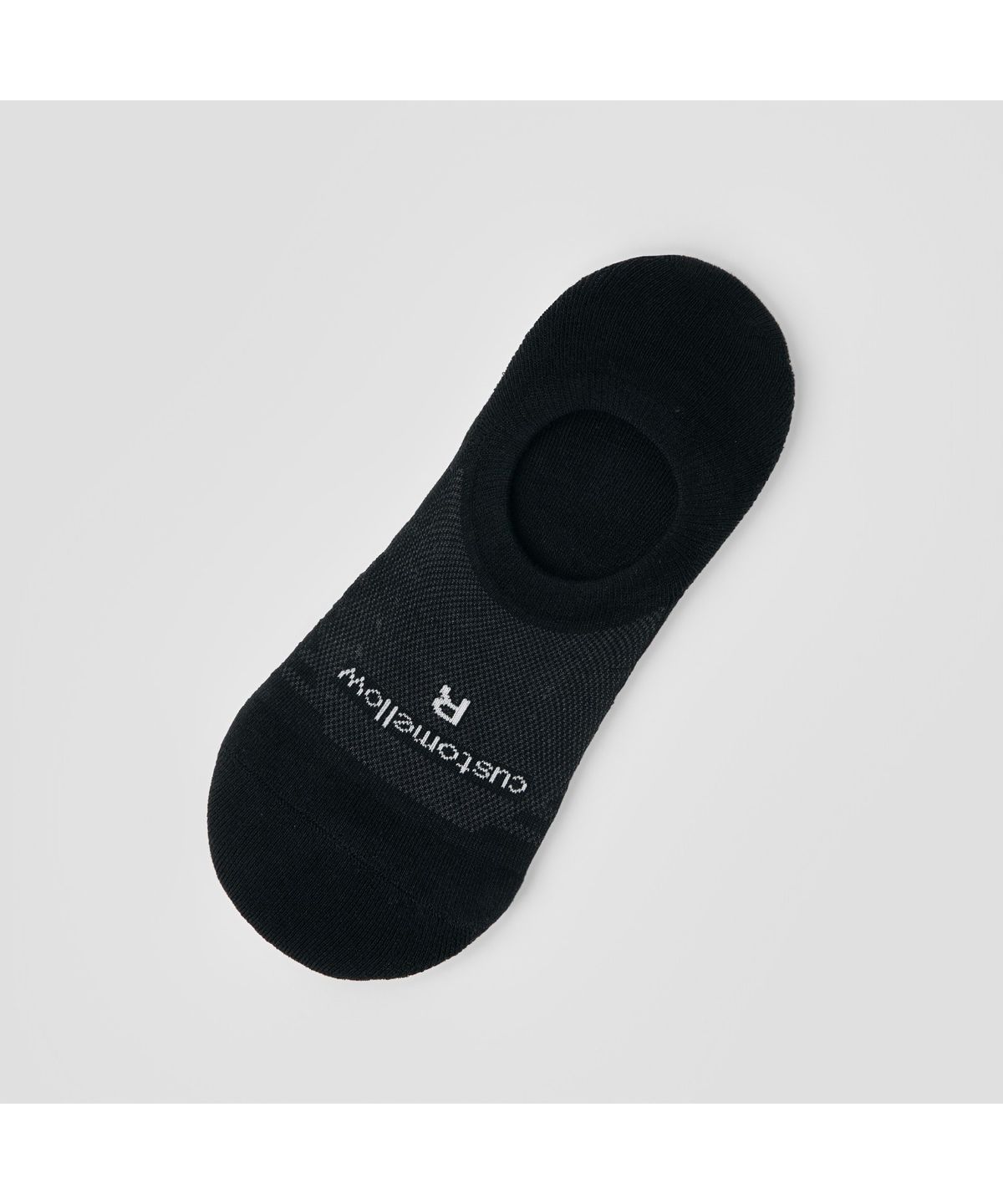 커스텀멜로우(CUSTOMELLOW) Black Hidden Socks CALAX26201BKX