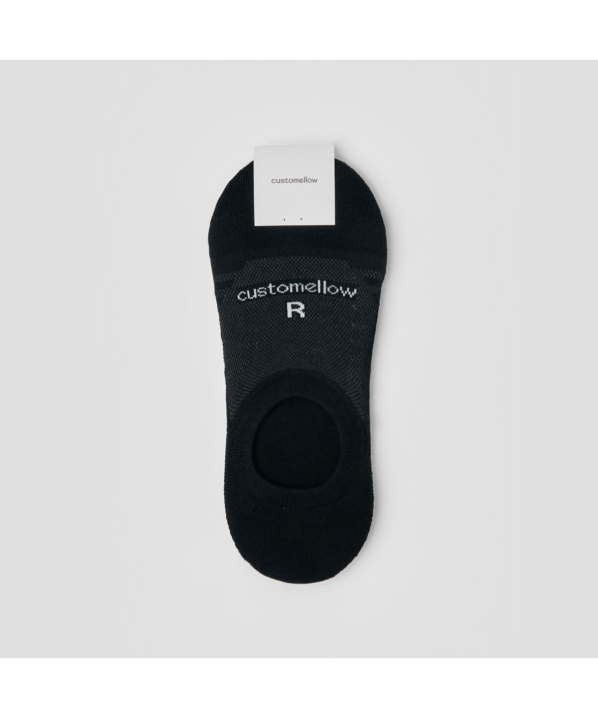 커스텀멜로우(CUSTOMELLOW) Black Hidden Socks CALAX26201BKX