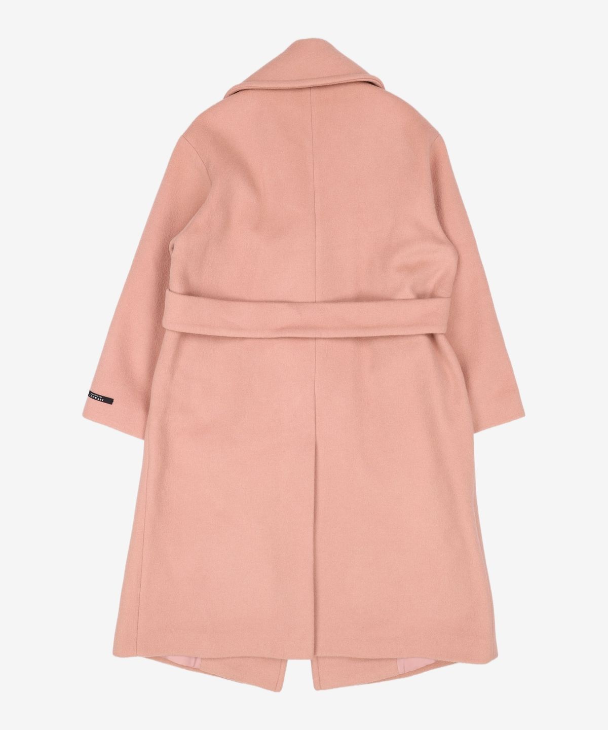룩캐스트(LOOKAST) PINK SNAP WOOL COAT OS