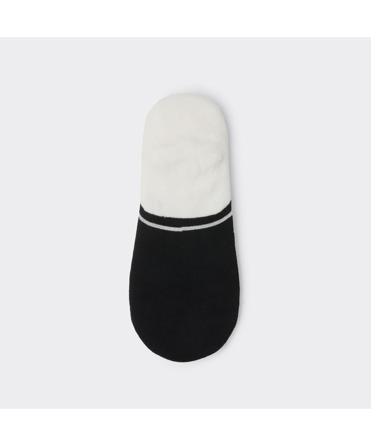 커스텀멜로우(CUSTOMELLOW) Black Block Hidden Socks CALAX26202BKX