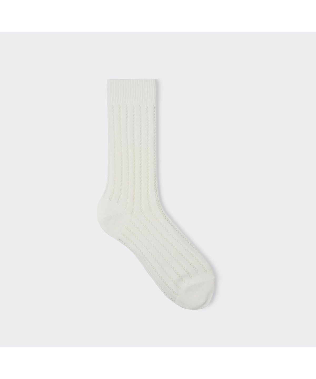 커스텀멜로우(CUSTOMELLOW) White Mesh Logo Socks CALAX26105WHX