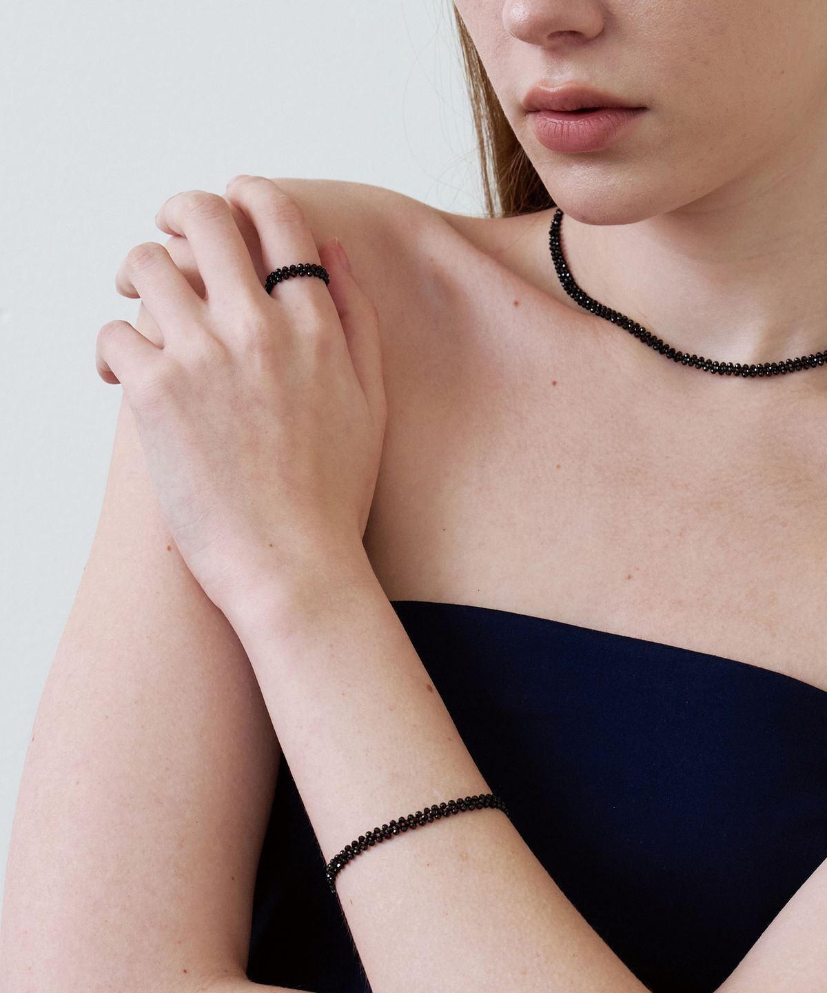 티오유(TOU) AT008 BLACK DOT RING