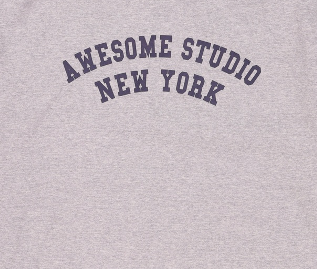 어썸스튜디오(AWESOME STUDIO) [기모]88로고 하프 집업 맨투맨 그레이 L