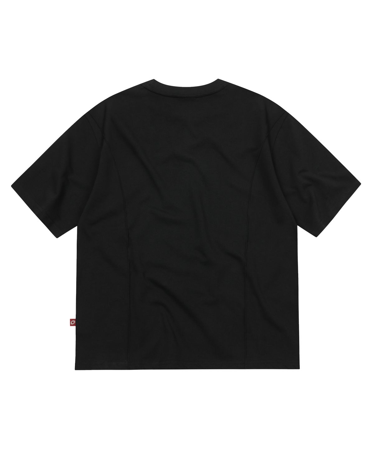 에스이에스티(S'EST) Starline Cut-out T-shirts Black