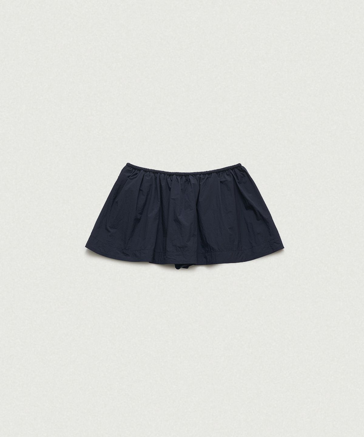 더바넷(THEBARNNET) Leon Wind Drawstring Skirt_Navy