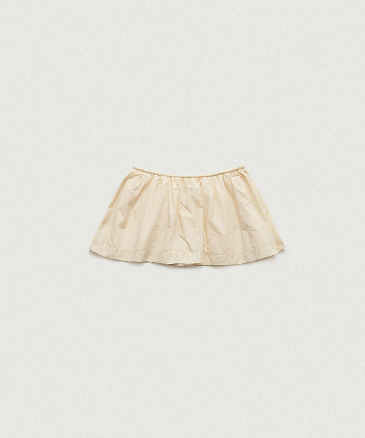 더바넷(THEBARNNET) Leon Wind Drawstring Skirt_Yellow