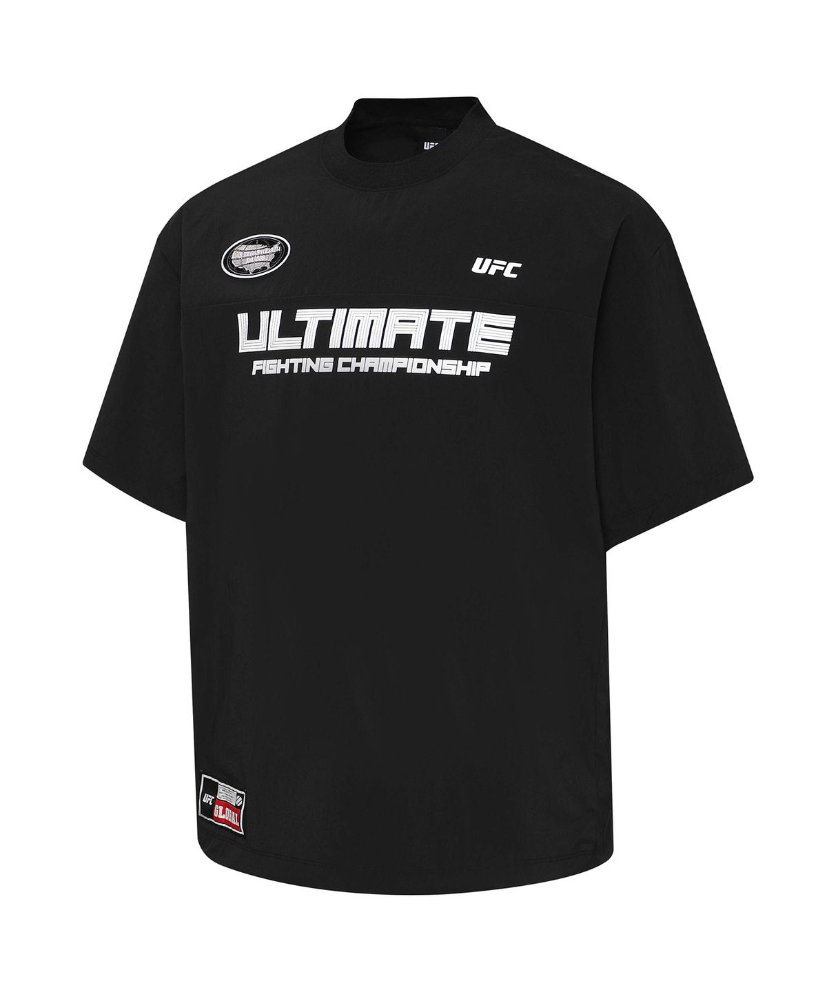 유에프씨 스포츠(UFC SPORT) UFC 무브 릴렉스핏 반팔 피스테 블랙 U2SSX2115BK