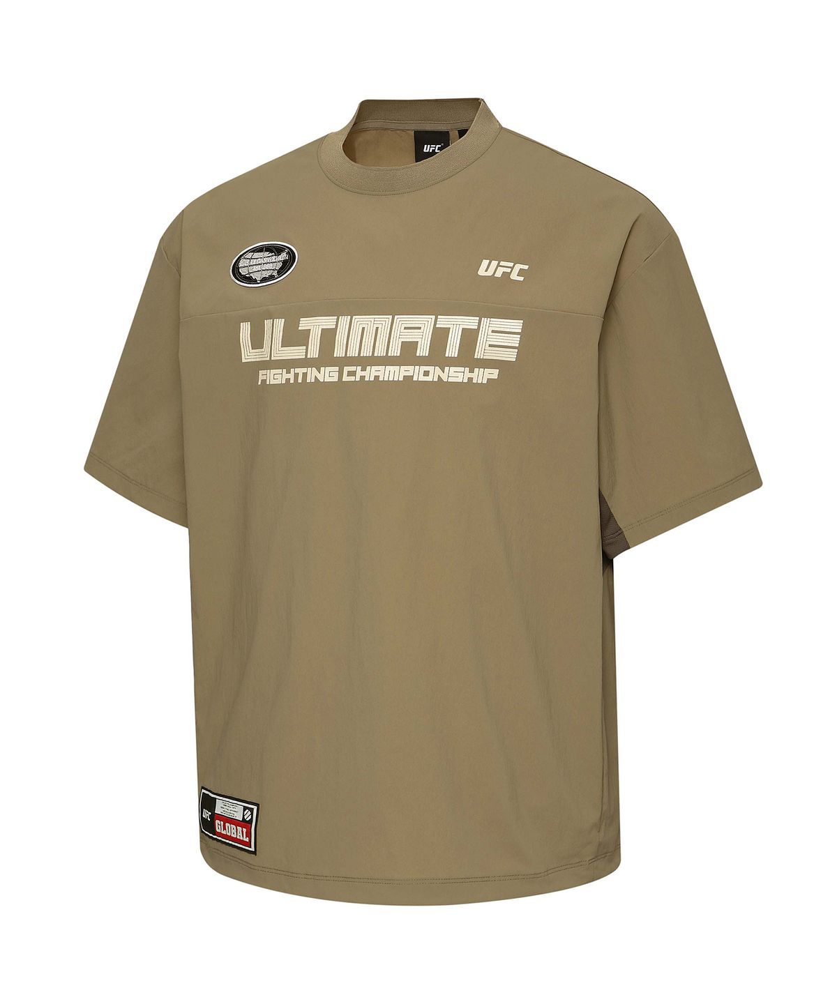 유에프씨 스포츠(UFC SPORT) UFC 무브 릴렉스핏 반팔 피스테 라이트브라운 U2SSX2115LR