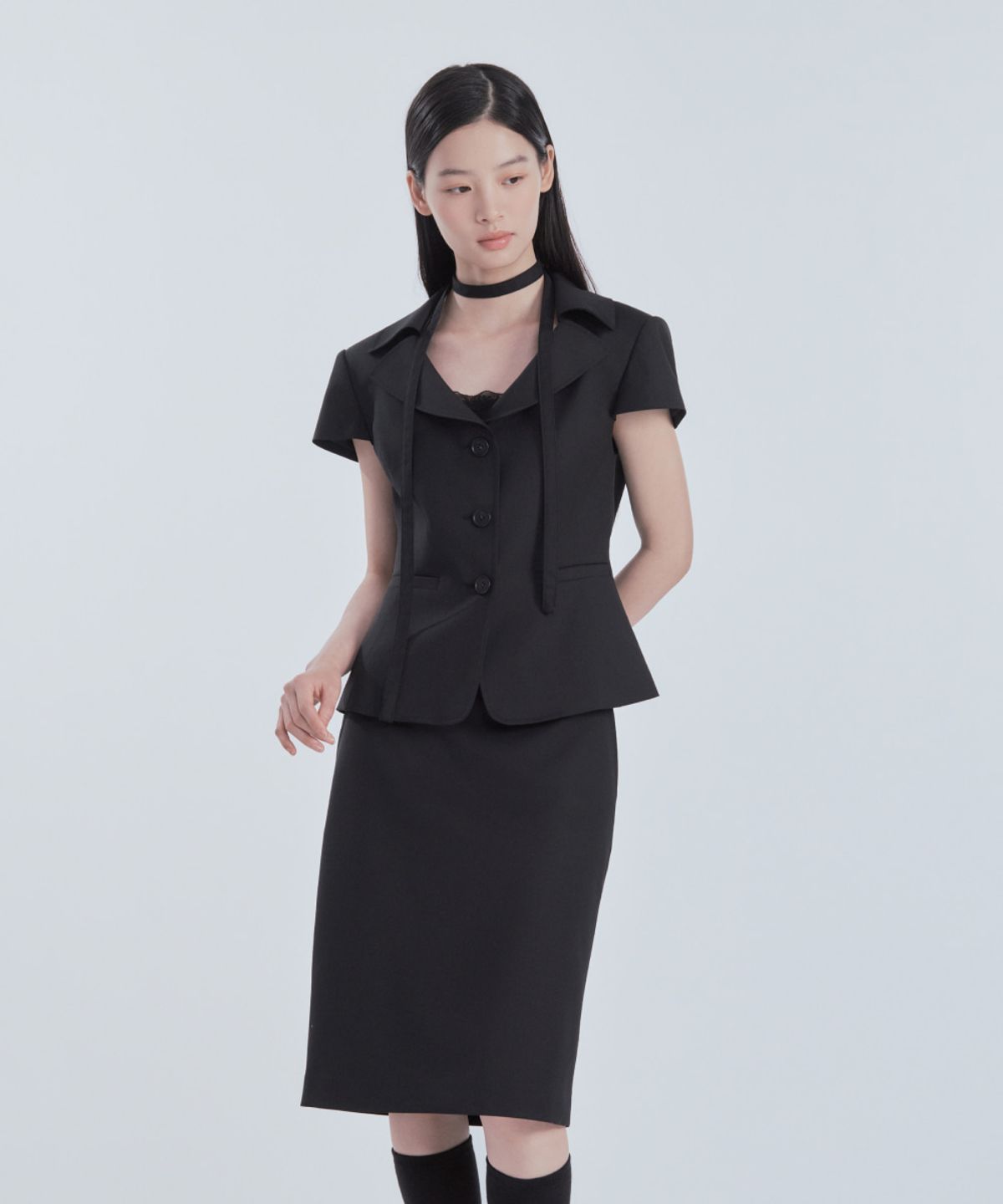 마우솔레움(MAU SOLEUM) MAC Suit Jacket - Black