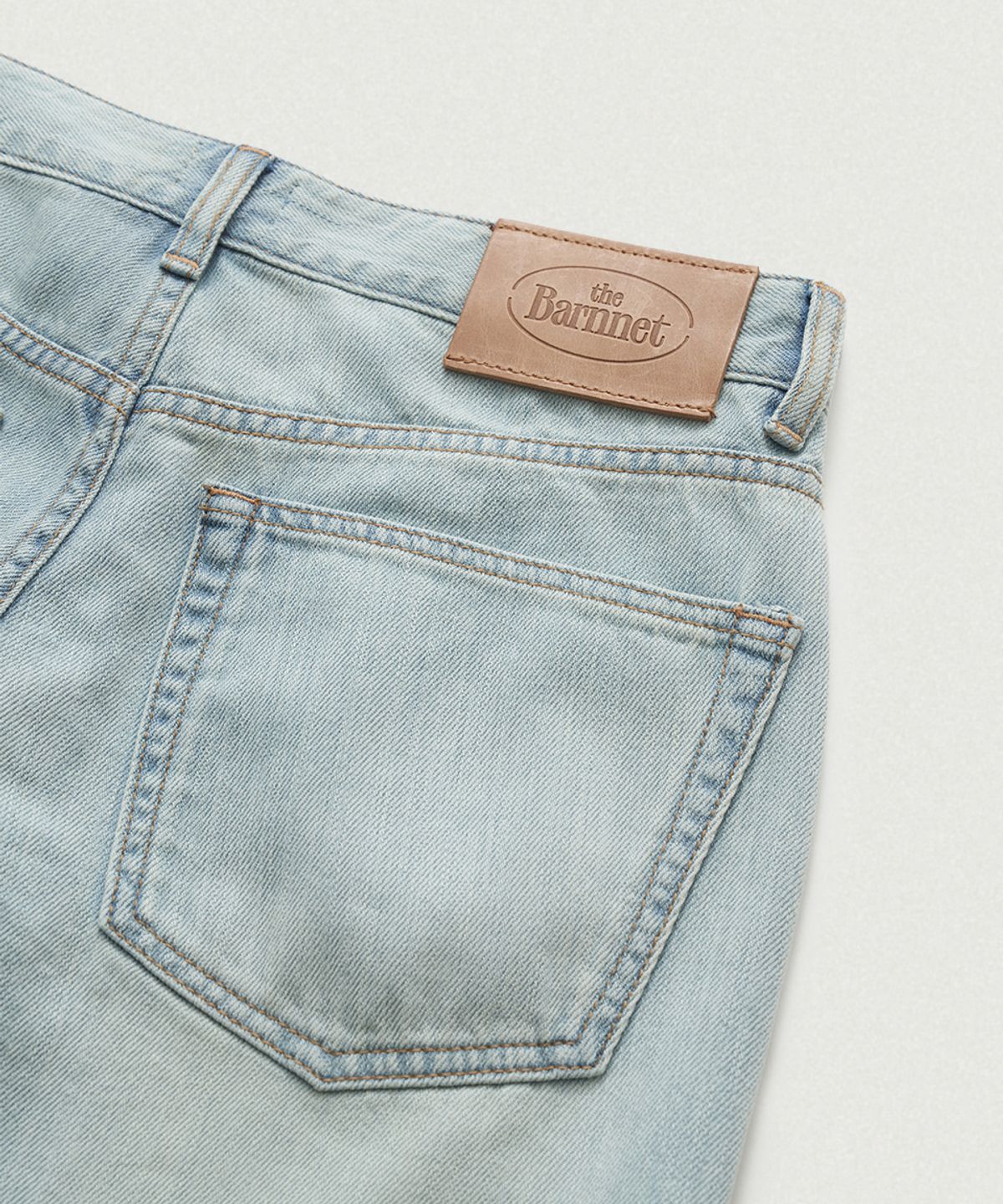 더바넷(THEBARNNET) Kelly Mid Rise Denim Pants_Light Blue