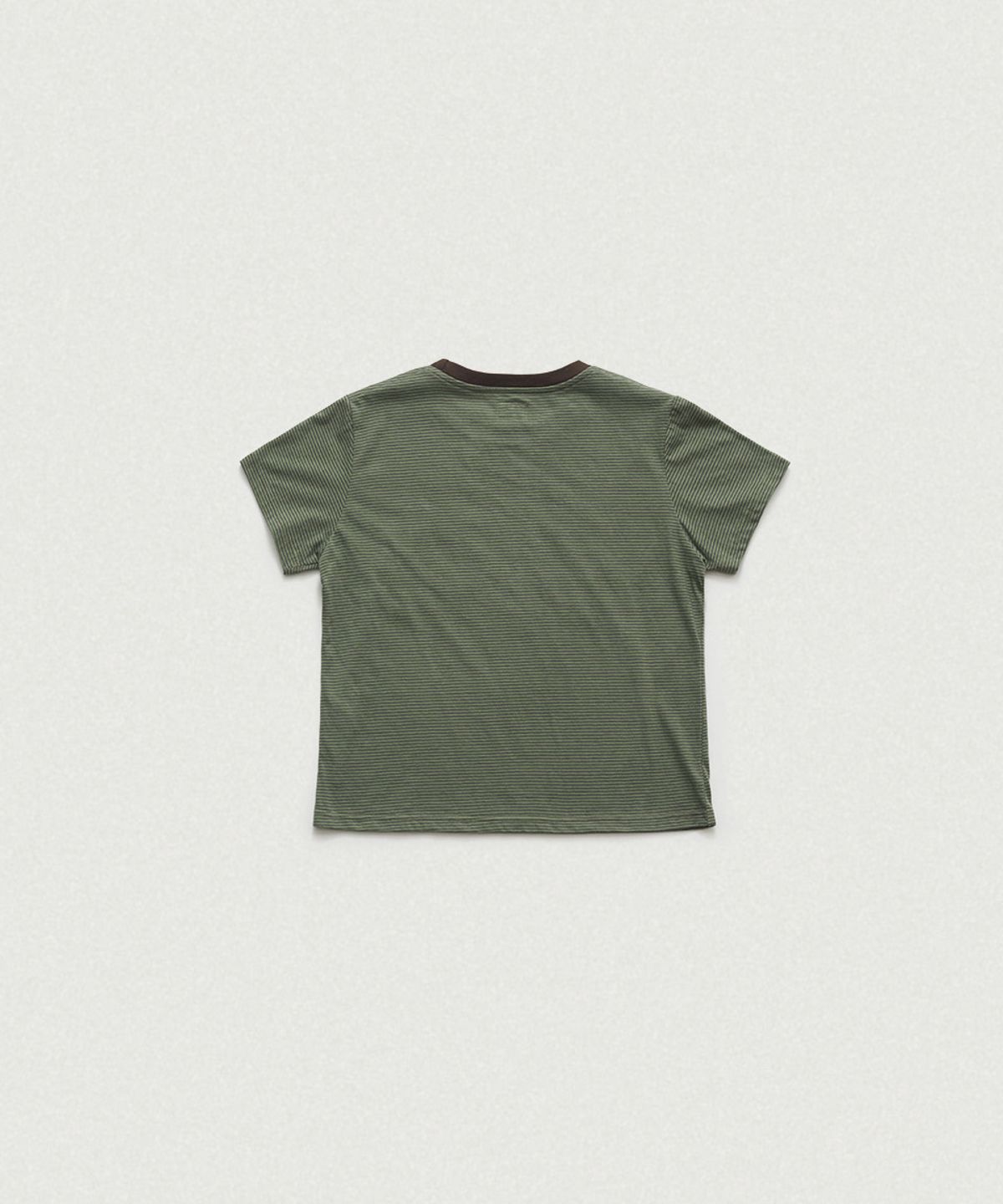 더바넷(THEBARNNET) Ria Stripe T-Shirt_Green